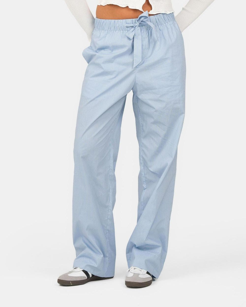 Pyjamas Pants Blå stribet | Skagen - clothing.dk